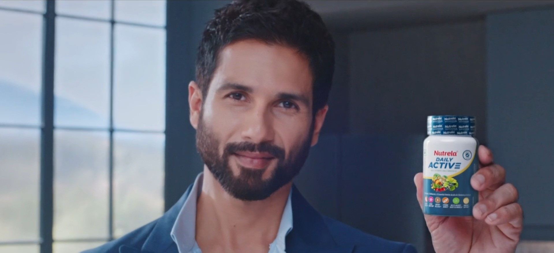 Patanjali Nutrela Daily Active - Shahid Kapoor